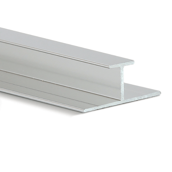 Neptune Aluminium Satin Finish 10mm H Joint 2.4m image